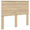 Image de vidaXL Tête de lit Chêne Sonoma 120 cm Bois d'ingénierie, Tête de lit Moderne, rectangulaire, Bois Solide, Design Simple, Pratique, Facile à Nettoyer, Usage intérieur