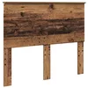 Image de vidaXL Tête de lit Bois Ancien 120 cm Bois d'ingénierie, Tête de lit Moderne, rectangulaire, Bois Solide, Design Simple, Pratique, Facile à Nettoyer, Usage intérieur