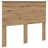 Image de vidaXL Tête de lit Chêne Artisanal 120 cm Bois d'ingénierie, Tête de lit Moderne, rectangulaire, Bois Solide, Design Simple, Pratique, Facile à Nettoyer, Usage intérieur