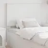 Image de vidaXL Tête de lit Blanc 90 cm Bois d'ingénierie