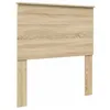 Image de vidaXL Tête de lit Chêne Sonoma 90 cm Bois d'ingénierie, Tête de lit Moderne, rectangulaire, Bois Solide, Design Simple, Pratique, Facile à Nettoyer, Usage intérieur
