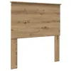 Image de vidaXL Tête de lit Chêne Artisanal 90 cm Bois d'ingénierie, Tête de lit Moderne, rectangulaire, Bois Solide, Design Simple, Pratique, Facile à Nettoyer, Usage intérieur