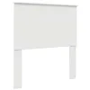 Image de vidaXL Tête de lit Blanc Brillant 80 cm Bois d'ingénierie, Tête de lit Moderne, rectangulaire, Bois Solide, Design Simple, Pratique, Facile à Nettoyer, Usage intérieur