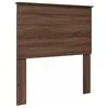 Image de vidaXL Tête de lit avec tête de lit Chêne Brun 75 cm Bois d'ingénierie, Tête de lit Moderne, rectangulaire, Bois Solide, Design Simple, Pratique, Facile à Nettoyer, Usage intérieur