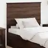 Image de vidaXL Tête de lit Chêne brun 75 cm Bois d'ingénierie