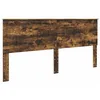 Image de vidaXL Tête de lit Chêne fumé 200 cm Bois d'ingénierie, Accents de Chambre stylés, Design Contemporain, tête de lit Ergonomique, Un Vrai sanctuaire pour Dormir