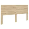 Image de vidaXL Tête de lit Chêne Sonoma 180 cm Bois d'ingénierie, Accents de Chambre stylés, Design Contemporain, tête de lit Ergonomique, Un Vrai sanctuaire pour Dormir