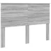 Image de vidaXL Tête de lit Gris Sonoma 140 cm Bois d'ingénierie, Accents de Chambre stylés, Design Contemporain, tête de lit Ergonomique, Un Vrai sanctuaire pour Dormir