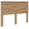 Image de vidaXL Tête de lit Chêne Artisanal 140 cm Bois d'ingénierie, Accents de Chambre stylés, Design Contemporain, tête de lit Ergonomique, Un Vrai sanctuaire pour Dormir