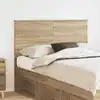 Image de vidaXL Tête de lit Chêne Sonoma 120 cm Bois d'ingénierie