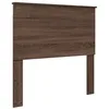 Image de vidaXL Tête de lit Chêne Brun 100 cm Bois d'ingénierie, Accents de Chambre stylés, Design Contemporain, tête de lit Ergonomique, Un Vrai sanctuaire pour Dormir