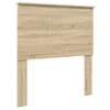 Image de vidaXL Tête de lit Chêne Sonoma 90 cm Bois d'ingénierie, Accents élégants pour Chambre, Accessoire déco Moderne, Coin Sommeil stylé, Design Contemporain
