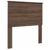 Image de vidaXL Tête de lit avec tête de lit Chêne Brun 90 cm Bois d'ingénierie, Accents de Chambre stylés, Design Contemporain, tête de lit Ergonomique, Un Vrai sanctuaire pour Dormir
