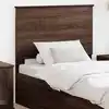 Image de vidaXL Tête de lit avec tête de lit Chêne brun 90 cm Bois d'ingénierie