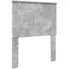 Image de vidaXL Tête de lit avec tête de lit Gris béton 80 cm Bois d'ingénierie, Accents élégants pour Chambre, Accessoire déco Moderne, Coin Sommeil stylé, Design Contemporain