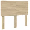 Image de vidaXL Tête de lit Chêne Sonoma 120 cm Bois d'ingénierie, Têtière Moderne, Forme rectangulaire, mobilier Durable, Accessoire élégant, pièce Design, déco Minimaliste stylée