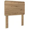 Image de vidaXL Tête de lit Chêne Artisanal 90 cm Bois d'ingénierie, Têtière Moderne, Forme rectangulaire, mobilier Durable, Accessoire élégant, pièce Design, déco Minimaliste stylée