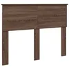 Image de vidaXL Tête de lit Chêne Brun 120 cm Bois d'ingénierie, Décor de Chambre Moderne, Superbe tête de lit, Bois léger, Style Minimaliste, améliorateur d’Espace Urbain