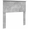 Image de vidaXL Tête de lit Gris béton Bois d'ingénierie, Déco de Chambre Moderne, tête de lit rectangulaire, mobilier Durable, Style épuré, Vie Urbaine, Design Chic