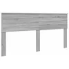 Image de vidaXL Tête de lit Gris Sonoma 180 cm Bois d'ingénierie, Tête de lit Moderne, Design rectangulaire, Meuble Minimaliste, Bois résistant, Facile à Assembler