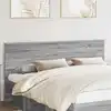 Image de vidaXL Tête de lit Gris Sonoma 180 cm Bois d'ingénierie