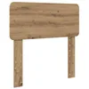 Image de vidaXL Tête de lit Chêne Artisanal 75 cm Bois d'ingénierie, Têtière rectangulaire Moderne, Meuble Design Minimaliste, Support lit Durable, Touche stylée pour Votre Chambre