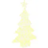 Image de vidaXL Sapin de Noël avec 100 LED Blanc Chaud 120 cm Acrylique, Salon, déco Moderne, Ornements en Acrylique, éclairage LED, Accessoires de fête, Design épuré