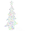 Image de vidaXL Sapin de Noël avec 160 LED Multicolore 150 cm Acrylique, Salon, déco Moderne, Ornements en Acrylique, éclairage LED, Accessoires de fête, Design épuré