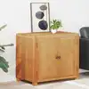 Image de vidaXL Armoire avec stockage Marron 78 x 50 x 70 cm Bois d'ingénierie