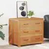 Image de vidaXL Armoire avec tiroir avec stockage Marron Bois d'ingénierie
