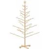 Image de vidaXL Arbre de Noël en Bois Naturel 150 cm Bois de pin Massif