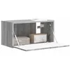 Image de vidaXL Meuble TV Mural Gris Sonoma 60 x 31 x 29,5 cm Bois d'ingénierie, Salon, Meuble TV Moderne, Solution de Rangement Fonctionnelle, étagère Murale, Design Chic