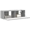Image de vidaXL Meuble TV mural Gris Sonoma 60 x 31 x 29.5 cm Bois d'ingénierie, Meubles de salon, solution de rangement moderne, unité cubique, étagères murales élégantes, centre de divertissement fonctionnel