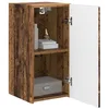Image de vidaXL Meuble TV Mural Bois Ancien 30 x 31 x 60 cm Bois d'ingénierie, Mobilier Moderne pour Le Salon, Console TV stylée, Rangement Mural Minimaliste, Gain de Place, Bois d'ingénierie