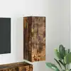 Image de vidaXL Meuble TV mural Chêne fumé 30 x 31 x 80 cm Bois d'ingénierie