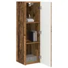 Image de vidaXL Meuble TV Mural Bois Ancien 30 x 31 x 100 cm Bois d'ingénierie, Salon Moderne, Meubles Gain de Place, Meuble TV Mural, Console média stylée