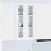 Image de vidaXL Armoire suspendue Blanc 60 x 31 x 100 cm Bois d'ingénierie