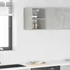 Image de vidaXL Armoire suspendue avec stockage Gris béton 30 x 29,5 x 40 cm