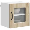 Image de vidaXL Panneau de Lave-Vaisselle Kalmar 2 pcs Chêne Sonoma, Étagère de Cuisine Moderne, Solutions de Rangement Pratiques, Meuble Mural rectangulaire pour Vos Essentiels