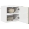 Image de vidaXL Meuble Mural de Cuisine avec Porte Chêne Sonoma 40 x 31 x 40 cm, Meuble de Cuisine rectangulaire Moderne, Rangement Mural spacieux, Organisateur Contemporain pour rénovation