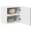 Image de vidaXL Armoire de cuisine Kalmar Gris Sonoma 40 x 31 x 40 cm, Cabinet de cuisine rectangulaire moderne, unité murale avec grand espace de rangement, organisateur contemporain pour rénovation de maison