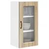 Image de vidaXL Meuble Mural de Cuisine avec Porte Chêne Sonoma 40 x 31 x 80 cm, Meuble de Cuisine rectangulaire Moderne, Rangement Mural spacieux, Organisateur Contemporain pour rénovation