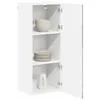 Image de vidaXL Panneau de Lave-Vaisselle Kalmar Gris béton 40 x 31 x 100 cm, Étagère de Cuisine Moderne, Solutions de Rangement Pratiques, Meuble Mural rectangulaire pour Vos Essentiels