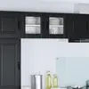 Image de vidaXL Armoire de cuisine 2 pcs Noir 40 x 31 x 40 cm Bois d'ingénierie