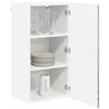 Image de vidaXL Meuble Mural Lucca Sonoma Gris 40 x 31 x 80 cm, Solutions de Cuisine Modernes, Panneau rectangulaire en Bois, Protection pour Lave-Vaisselle, Gain de Place