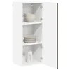 Image de vidaXL Armoire de Cuisine Chêne Brun 40 x 31 x 100 cm, Cabinet de Cuisine Moderne, Rangement Mural rectangulaire, Organisation Durable, Solution Efficace pour la Maison, poignée Noire