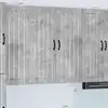 Image de vidaXL Armoire de cuisine Gris béton 80 x 31 x 100 cm