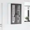 Image de vidaXL Meuble mural de cuisine Noir 60 x 31 x 100 cm Bois d'ingénierie