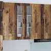 Image de vidaXL Meuble mural de cuisine avec porte Bois ancien 60 x 31 x 100 cm