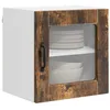 Image de vidaXL Armoire de Cuisine Chêne fumé 40 x 31 x 40 cm Bois d'ingénierie, Unité de Cuisine Moderne, Meuble Pratique, Solutions de Rangement murales, étagères Simples, Options fonctionnelles